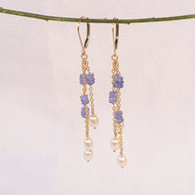 Charger l'image dans la galerie, Boucles d'oreilles Pervenche